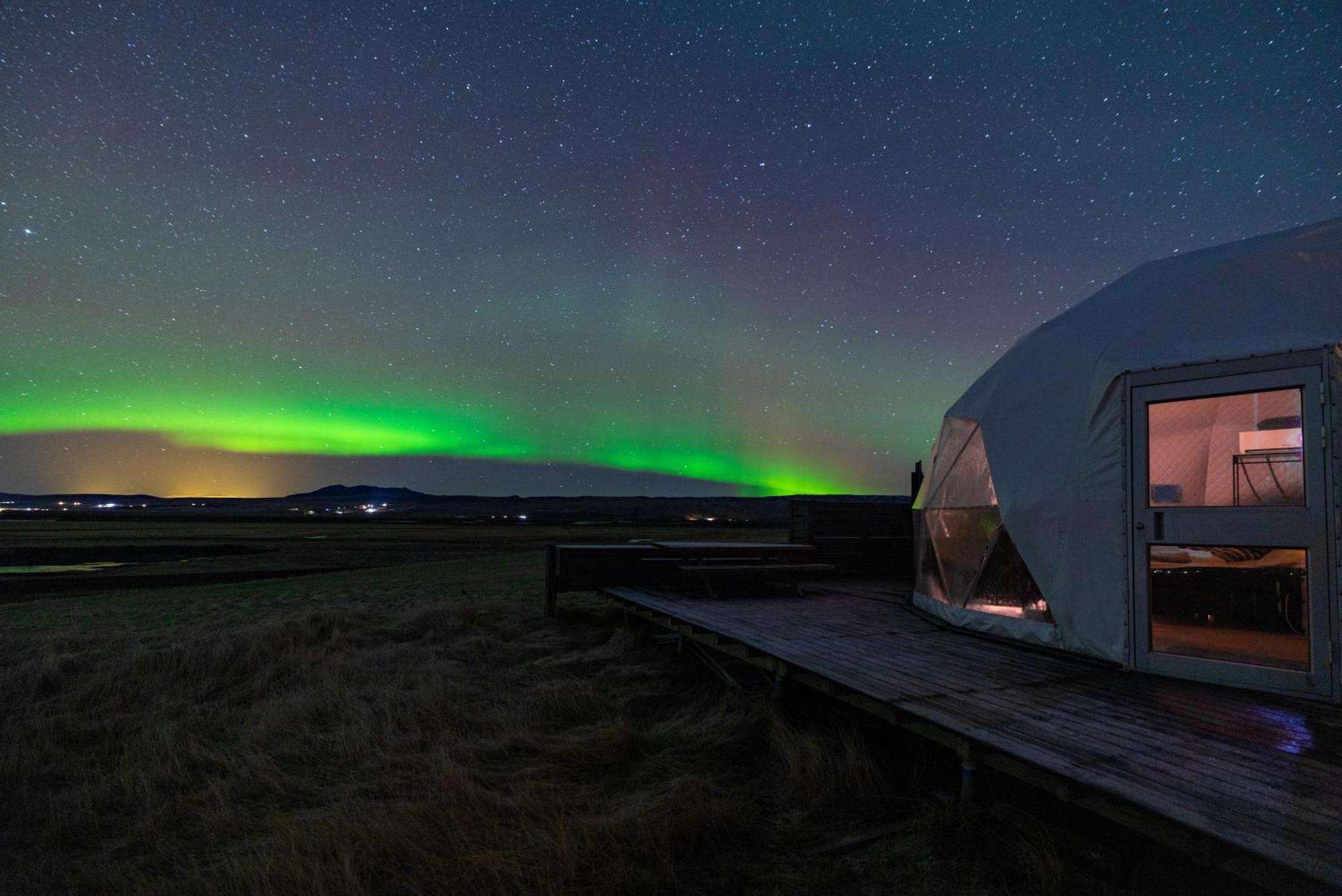 Aurora Dome - South Coast Iceland Hvolsvollur Exterior photo