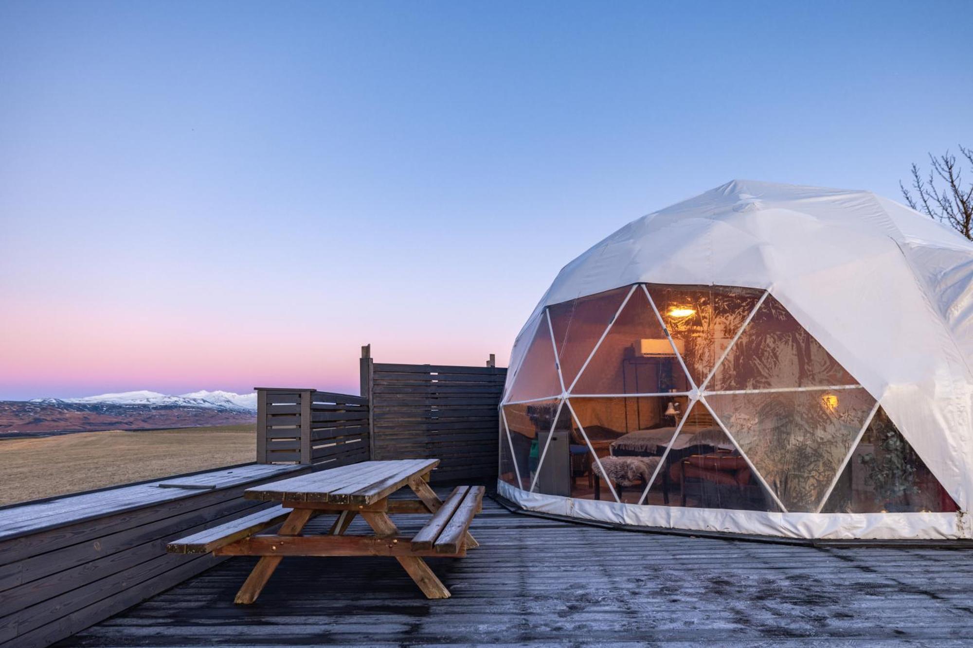 Aurora Dome - South Coast Iceland Hvolsvollur Exterior photo